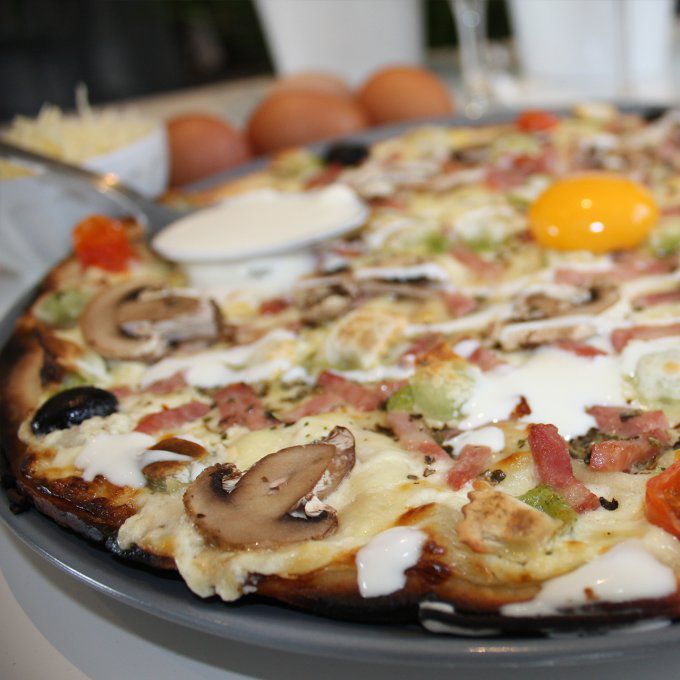 Pizza Carbonara
